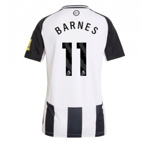 Newcastle United Harvey Barnes #11 Dámské Domácí Dres 2024-25 Krátký Rukáv